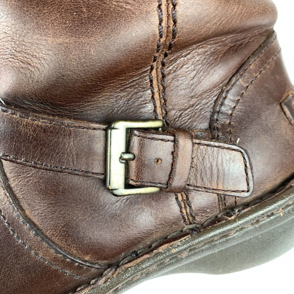 Ugg Brown Leather Knee-High Boots - Picture 9 of 16